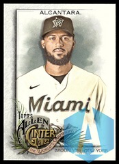 2022 Allen & Ginter SP #338 Sandy Alcantara Miami Marlins
